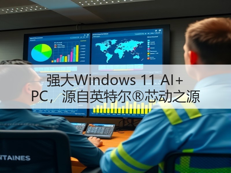强大Windows 11 AI+ PC，源自英特尔®芯动之源