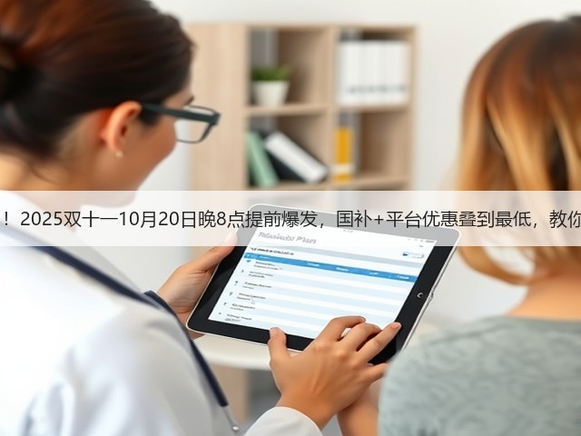 别等11月11日！2025双十一10月20日晚8点提前爆发，国补+平台优惠叠到最低，教你一步步领国补(图2)