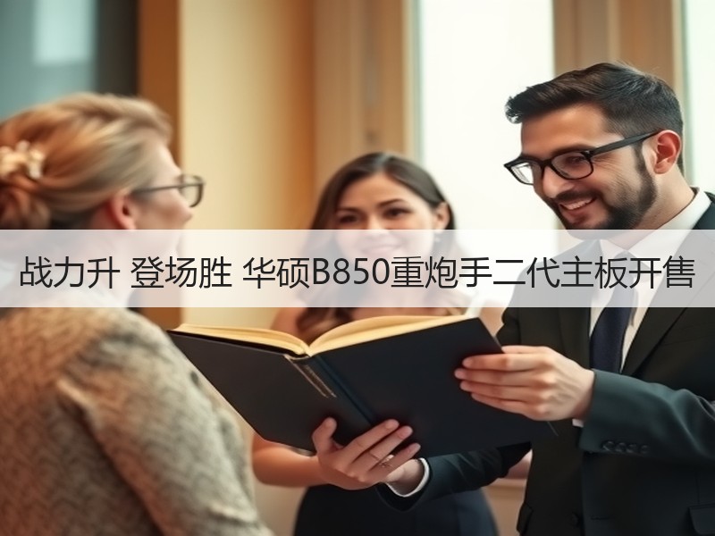 战力升 登场胜 华硕B850重炮手二代主板开售