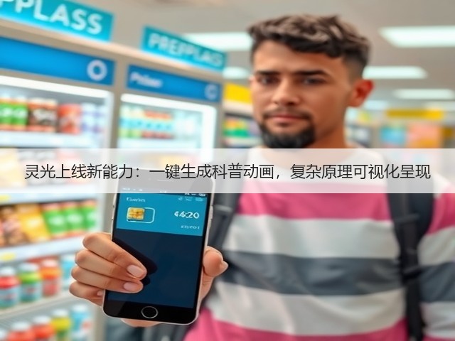 灵光上线新能力:一键生成科普动画,复杂原理可视化呈现(图2) 灵光上线新能力:一键生成科普动画,复杂原理可视化呈现(图2)