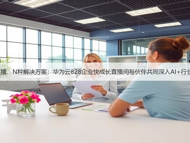 6场直播、N种解决方案：华为云828企业快成长直播间与伙伴共同深入AI+行业实战(图1)