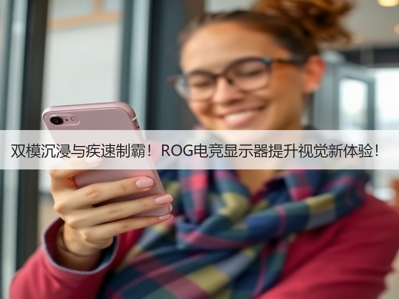 双模沉浸与疾速制霸！ROG电竞显示器提升视觉新体验！