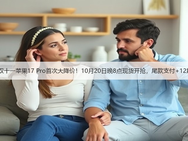 2025双十一苹果17 Pro首次大降价！10月20日晚8点现货开抢，尾款支付+12期免息(图2)