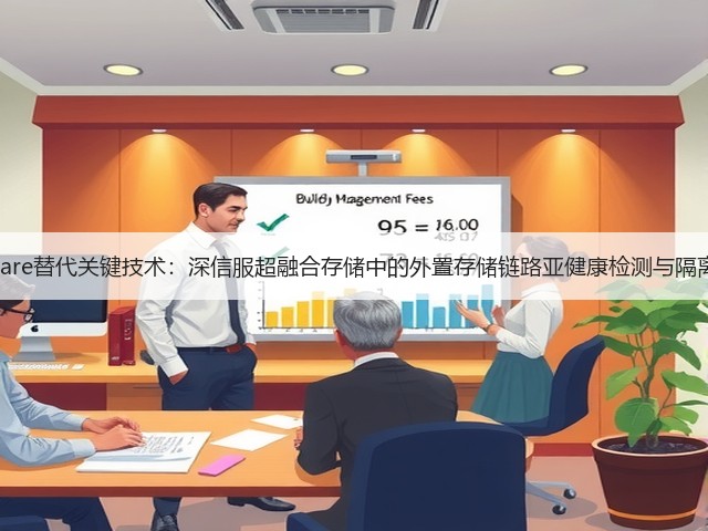 VMware替代关键技术：深信服超融合存储中的外置存储链路亚健康检测与隔离技术(图3)