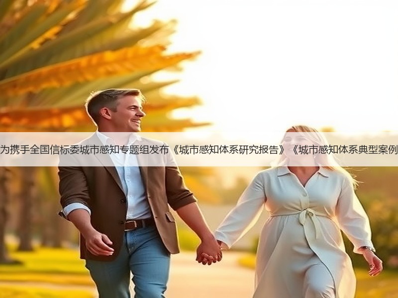 华为携手全国信标委城市感知专题组发布《城市感知体系研究报告》