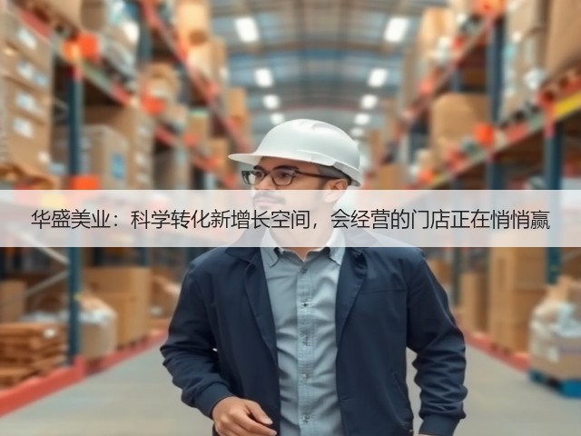 华盛美业:科学转化新增长空间,会经营的门店正在悄悄赢(图2) 华盛美业:科学转化新增长空间,会经营的门店正在悄悄赢(图2)