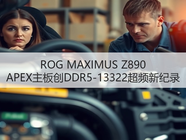 ROG MAXIMUS Z890 APEX主板创DDR5-13322超频新纪录(图3)