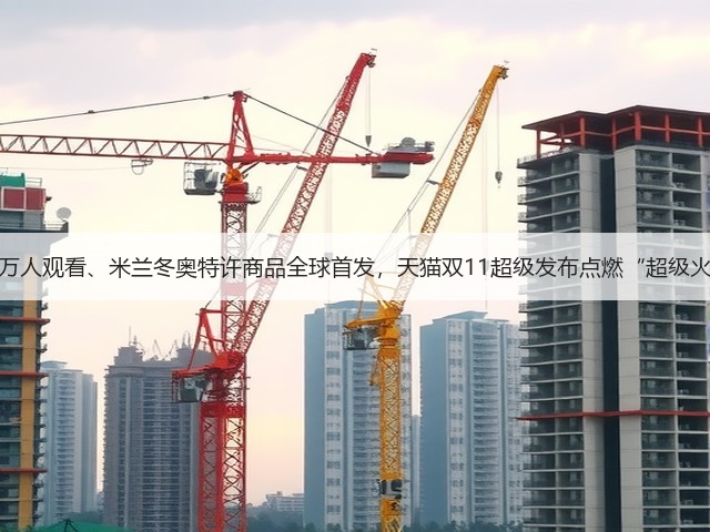 近千万人观看、米兰冬奥特许商品全球首发，天猫双11超级发布点燃“超级火种”(图1)