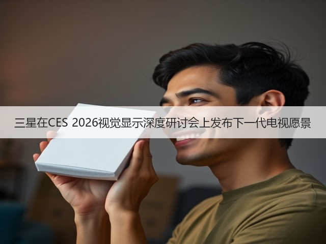 三星在CES 2026视觉显示深度研讨会上发布下一代电视愿景(图2) 三星在CES 2026视觉显示深度研讨会上发布下一代电视愿景(图2)