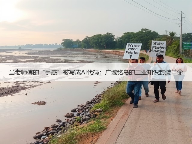 当老师傅的“手感”被写成AI代码：广域铭岛的工业知识封装革命(图2)
