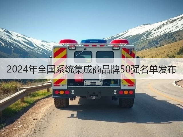 2024年全国系统集成商品牌50强名单发布(图1) 2024年全国系统集成商品牌50强名单发布(图1)