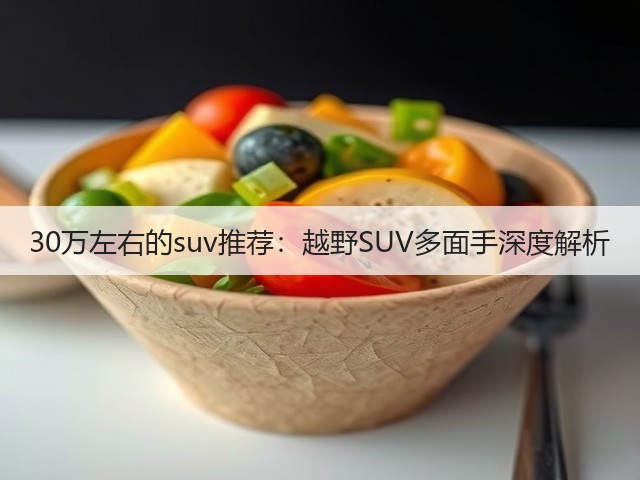 30万左右的suv推荐：越野SUV多面手深度解析(图1)