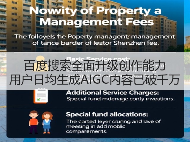 百度搜索全面升级创作能力 用户日均生成AIGC内容已破千万(图1) 百度搜索全面升级创作能力 用户日均生成AIGC内容已破千万(图1)