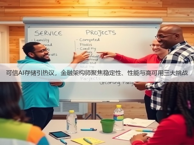 可信AI存储引热议,金融架构师聚焦稳定性、性能与高可用三大挑战(图3) 可信AI存储引热议,金融架构师聚焦稳定性、性能与高可用三大挑战(图3)