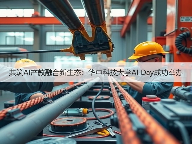 共筑AI产教融合新生态：华中科技大学AI Day成功举办(图3)