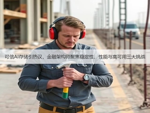 可信AI存储引热议，金融架构师聚焦稳定性、性能与高可用三大挑战(图2)