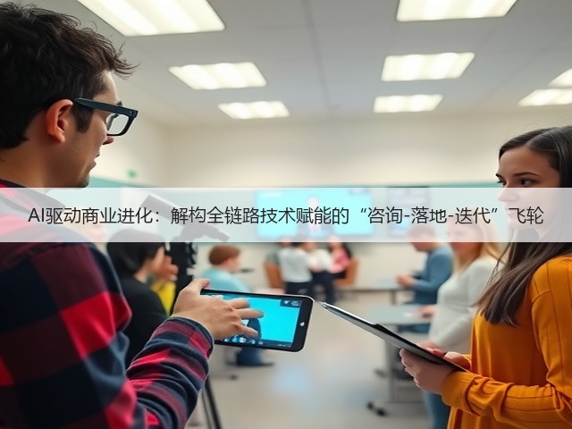 AI驱动商业进化：解构全链路技术赋能的“咨询-落地-迭代”飞轮(图1)
