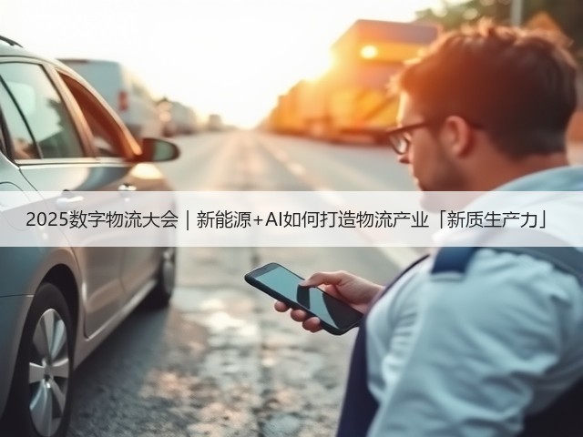 2025数字物流大会|新能源+AI如何打造物流产业「新质生产力」(图2) 2025数字物流大会|新能源+AI如何打造物流产业「新质生产力」(图2)