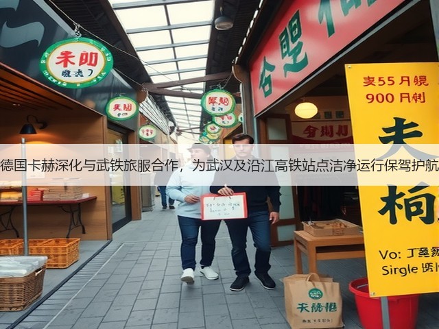德国卡赫深化与武铁旅服合作,为武汉及沿江高铁站点洁净运行保驾护航(图1) 德国卡赫深化与武铁旅服合作,为武汉及沿江高铁站点洁净运行保驾护航(图1)