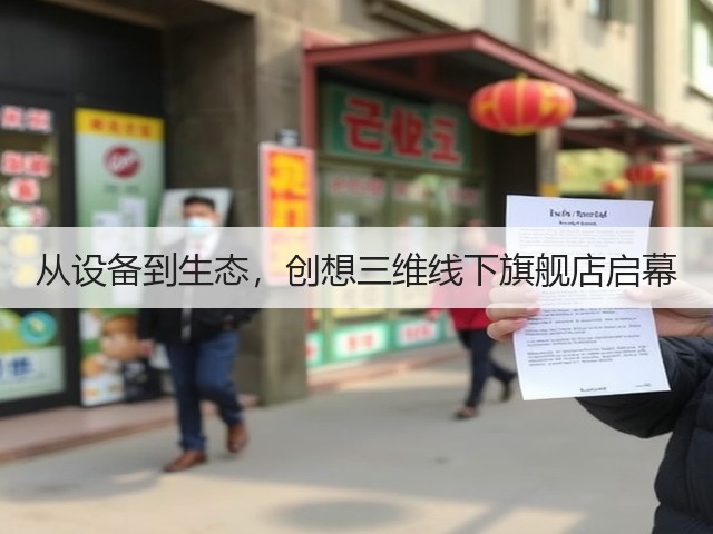 从设备到生态,创想三维线下旗舰店启幕(图1) 从设备到生态,创想三维线下旗舰店启幕(图1)