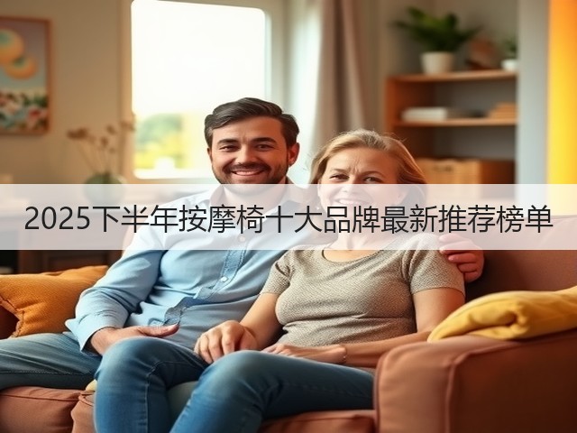 2025下半年按摩椅十大品牌最新推荐榜单(图1) 2025下半年按摩椅十大品牌最新推荐榜单(图1)