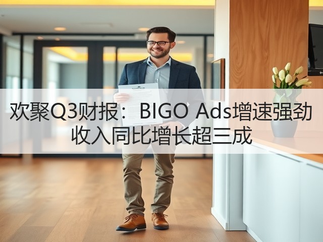 欢聚Q3财报:BIGO Ads增速强劲 收入同比增长超三成(图2) 欢聚Q3财报:BIGO Ads增速强劲 收入同比增长超三成(图2)