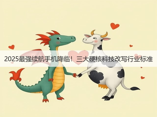 2025最强续航手机降临！三大硬核科技改写行业标准(图1)