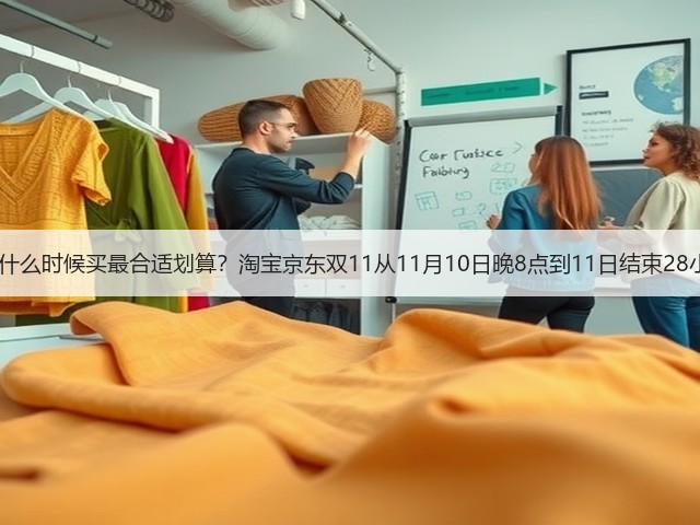 2025年双十一什么时候买最合适划算?淘宝京东双11从11月10日晚8点到11日结束28小时内买最便宜(图1) 2025年双十一什么时候买最合适划算?淘宝京东双11从11月10日晚8点到11日结束28小时内买最便宜(图1)