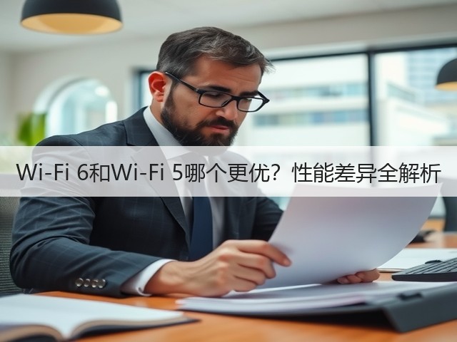 Wi-Fi 6和Wi-Fi 5哪个更优?性能差异全解析(图1) Wi-Fi 6和Wi-Fi 5哪个更优?性能差异全解析(图1)