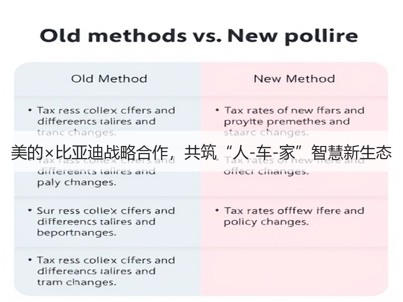 美的×比亚迪战略合作，共筑“人-车-家”智慧新生态