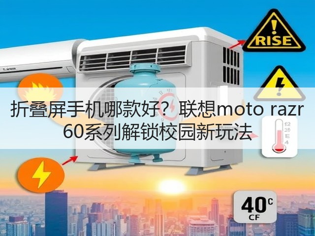 折叠屏手机哪款好?联想moto razr 60系列解锁校园新玩法(图1) 折叠屏手机哪款好?联想moto razr 60系列解锁校园新玩法(图1)