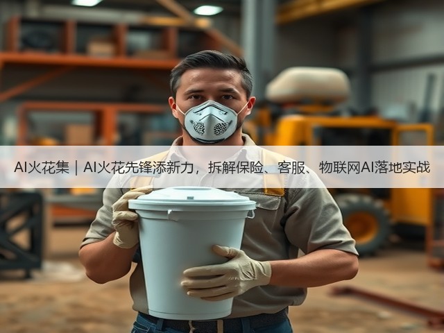AI火花集|AI火花先锋添新力,拆解保险、客服、物联网AI落地实战(图1) AI火花集|AI火花先锋添新力,拆解保险、客服、物联网AI落地实战(图1)