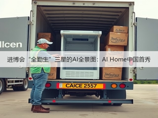 进博会“全勤生”三星的AI全景图:AI Home中国首秀(图2) 进博会“全勤生”三星的AI全景图:AI Home中国首秀(图2)