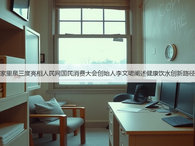 家里泉三度亮相人民网国民消费大会创始人李文珺阐述健康饮水创新路径(图1) 家里泉三度亮相人民网国民消费大会创始人李文珺阐述健康饮水创新路径(图1)