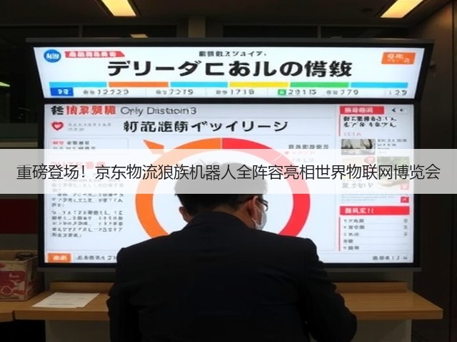 重磅登场！京东物流狼族机器人全阵容亮相世界物联网博览会(图2)