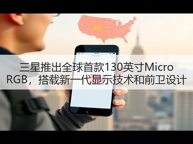 三星推出全球首款130英寸Micro RGB，搭载新一代显示