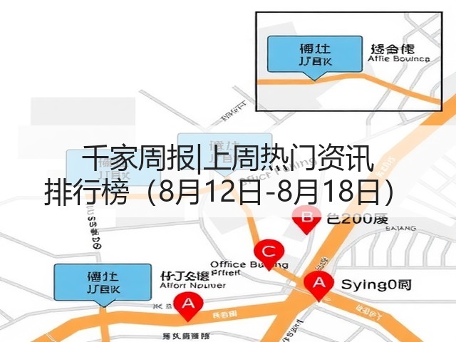 千家周报|上周热门资讯 排行榜(8月12日-8月18日)(图1) 千家周报|上周热门资讯 排行榜(8月12日-8月18日)(图1)