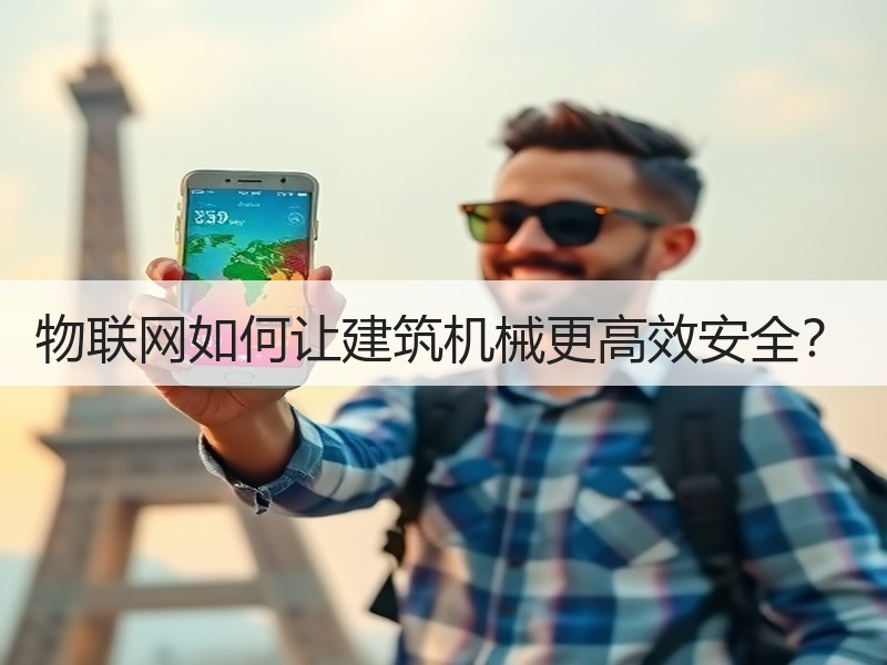 物联网如何让建筑机械更高效安全？