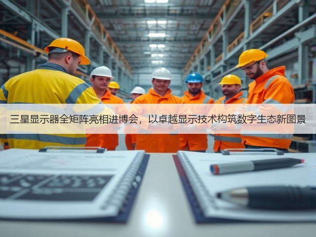 三星显示器全矩阵亮相进博会,以卓越显示技术构筑数字生态新图景(图3) 三星显示器全矩阵亮相进博会,以卓越显示技术构筑数字生态新图景(图3)