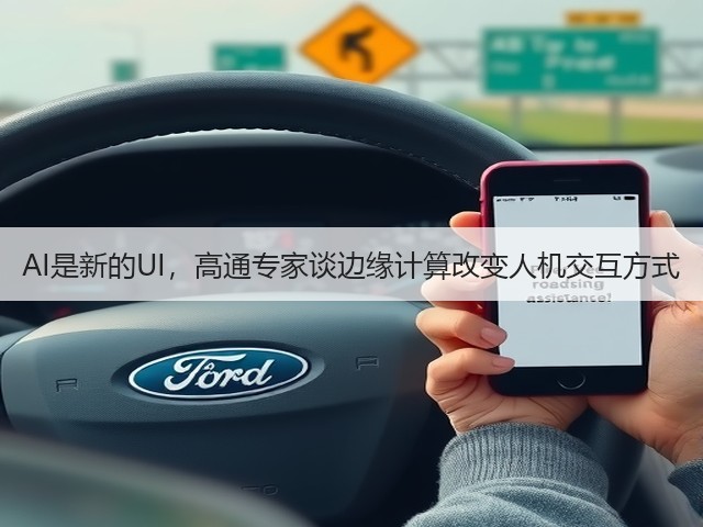 AI是新的UI,高通专家谈边缘计算改变人机交互方式(图1) AI是新的UI,高通专家谈边缘计算改变人机交互方式(图1)