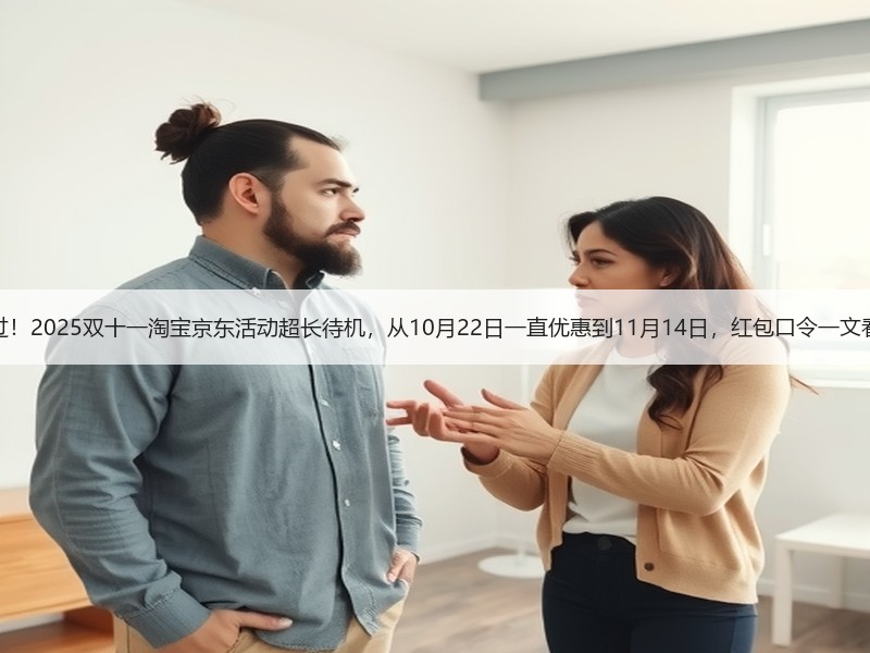 别错过！2025双十一淘宝京东活动超长待机，从10月22日一