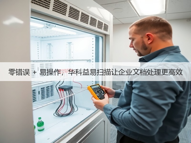 零错误 + 易操作，华科益易扫描让企业文档处理更高效