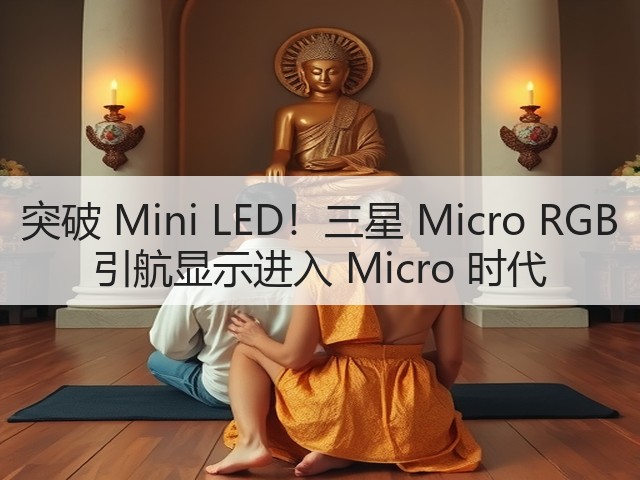 突破 Mini LED!三星 Micro RGB 引航显示进入 Micro 时代(图2) 突破 Mini LED!三星 Micro RGB 引航显示进入 Micro 时代(图2)
