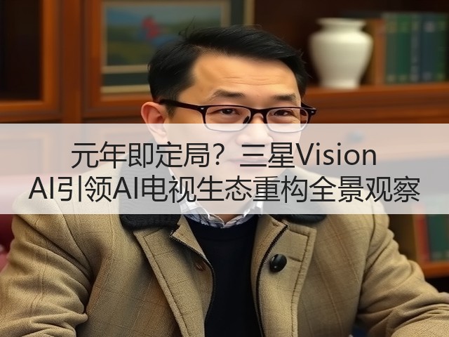 元年即定局?三星Vision AI引领AI电视生态重构全景观察(图3) 元年即定局?三星Vision AI引领AI电视生态重构全景观察(图3)