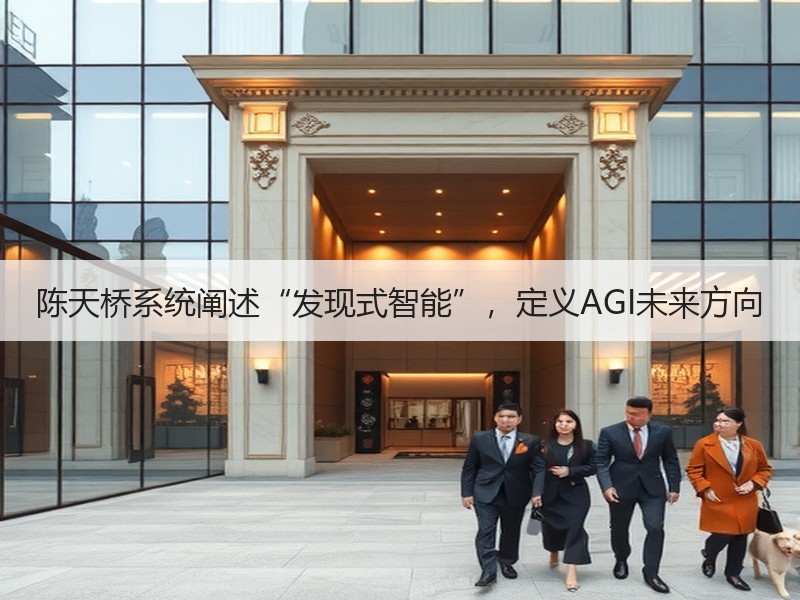 陈天桥系统阐述“发现式智能”，定义AGI未来方向