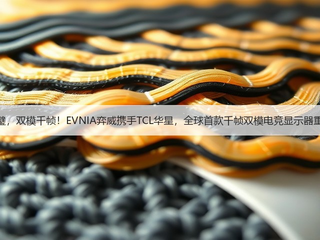 双冠合璧,双模千帧!EVNIA弈威携手TCL华星,全球首款千帧双模电竞显示器重装亮相(图1) 双冠合璧,双模千帧!EVNIA弈威携手TCL华星,全球首款千帧双模电竞显示器重装亮相(图1)