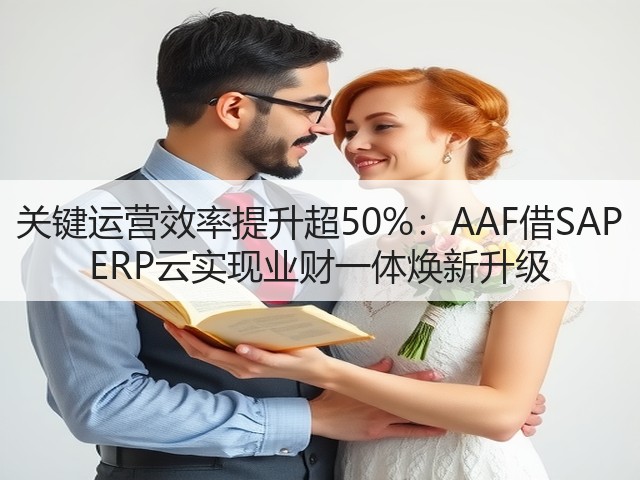 关键运营效率提升超50%:AAF借SAP ERP云实现业财一体焕新升级(图1) 关键运营效率提升超50%:AAF借SAP ERP云实现业财一体焕新升级(图1)