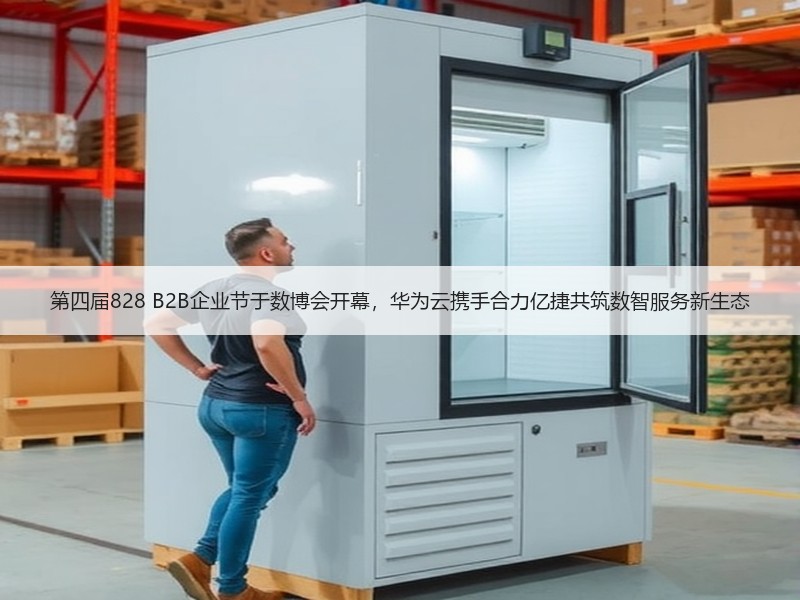 第四届828 B2B企业节于数博会开幕，华为云携手合力亿捷共