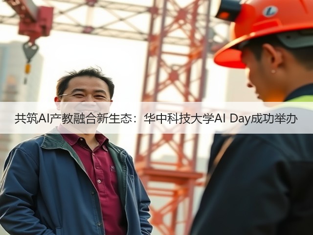 共筑AI产教融合新生态：华中科技大学AI Day成功举办(图2)
