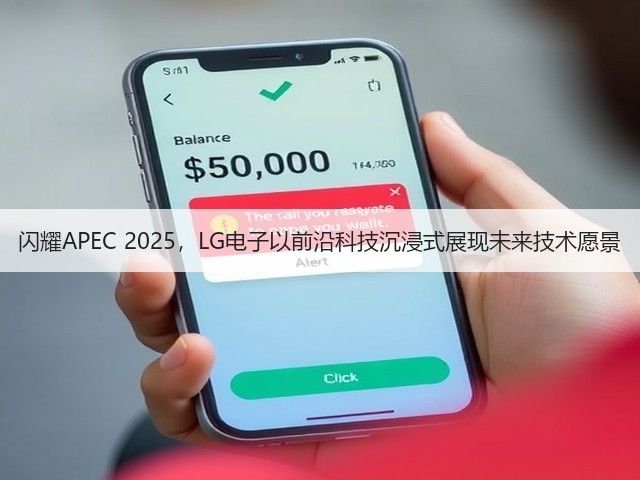 闪耀APEC 2025,LG电子以前沿科技沉浸式展现未来技术愿景(图1) 闪耀APEC 2025,LG电子以前沿科技沉浸式展现未来技术愿景(图1)